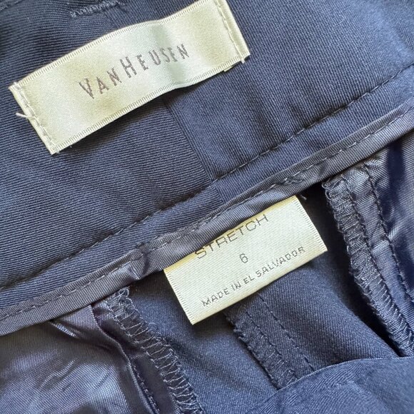 Van Heusen Navy Blue Pants Size 6 – Flawed - Picture 10 of 10